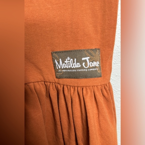 Matilda Jane Gingerbread Ruffles Pants Wonderment Brown - Picture 2 of 3